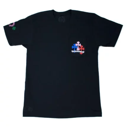 Chrome Hearts Multi Color Cross Cemetery T shirt