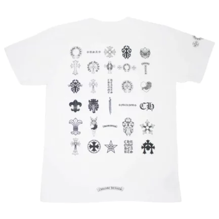 Chrome Hearts Multi Logo T-Shirt White