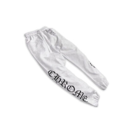 Chrome Hearts Plus Cross All Over Print Sweatpants – White